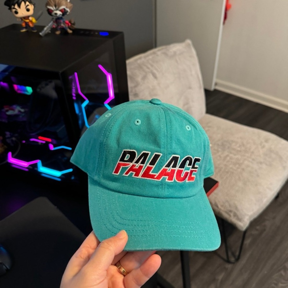PALACE Turquoise Cap with Bold Logo